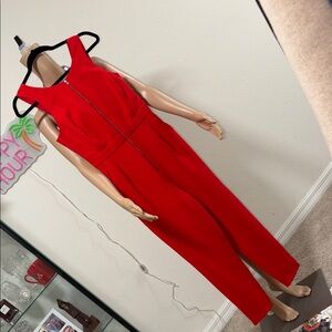 ♥️ bebe Red Jumpsuit ♥️